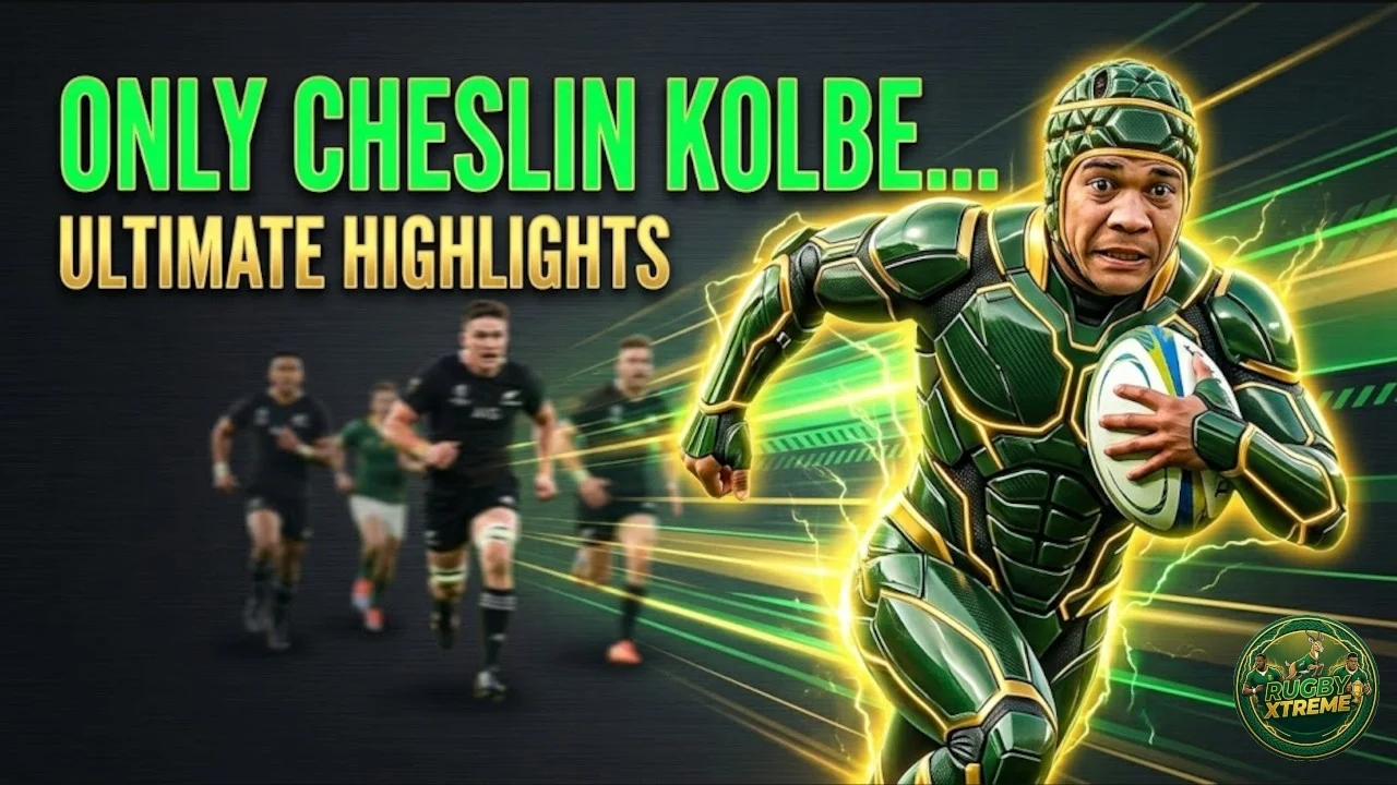 Cheslin Kolbe 🏉 🇿🇦 |  Fastest Tries & Steps